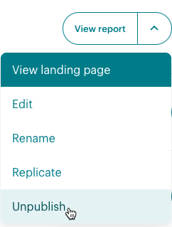 all-campaigns-unpublish-landing-page