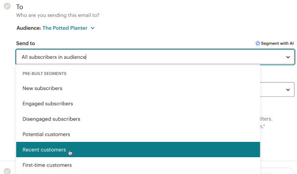 email-checklist-pre-built-segments