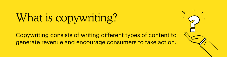 What is copywriting? Copywriting definition 