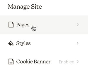 manage-site-click-pages