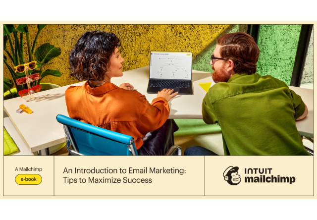 Cover of Mailchimp’s Introduction to Email marketing: Tips to Maximize Success e-book