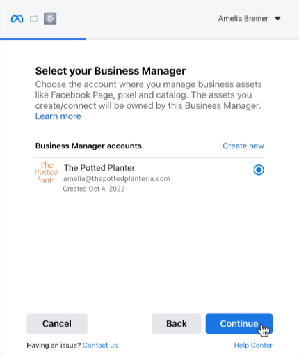 meta-select-business-manager