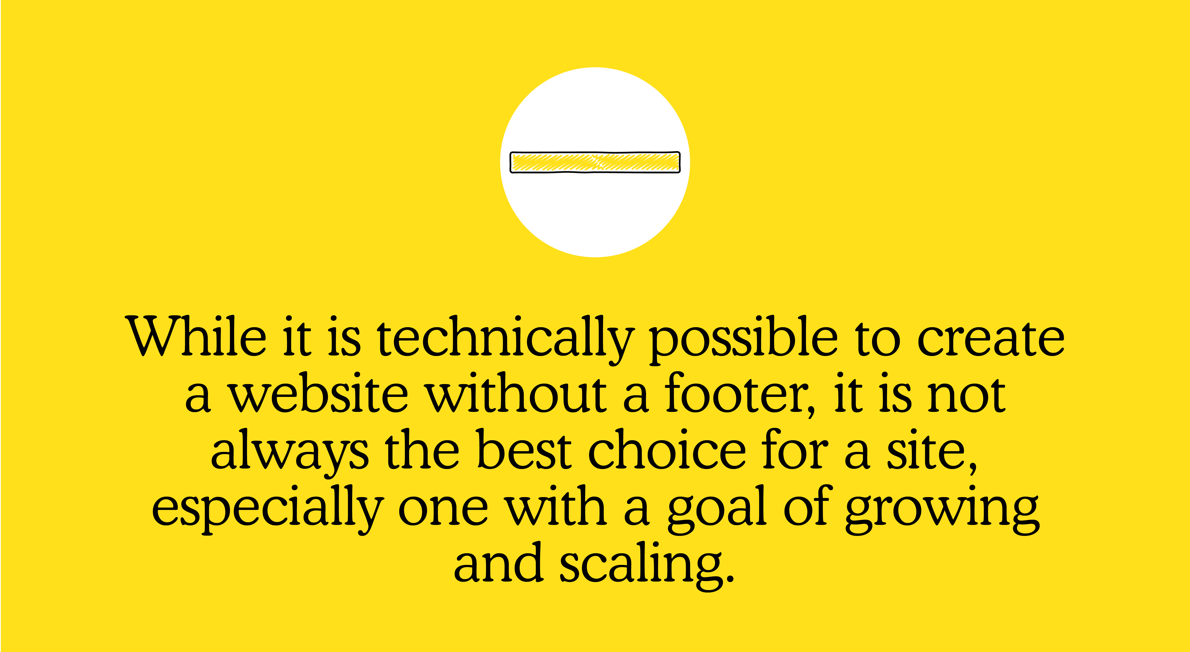 Web Design 101: A Guide to Website Footers | Mailchimp