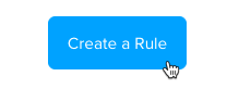 Curseur cliquant sur - Create a Rule (Créer une règle) - Calendly