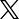 X(原Twitter)Logo