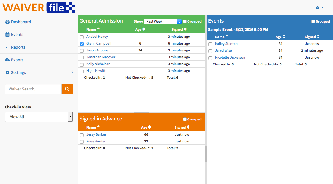 Asset 2 - WaiverFile Integration