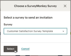 Integrate Surveymonkey With Mailchimp - if you don t see your preferred survey when you choose your mailch!   imp template navigate to your surveymonkey account and choose the get web link option