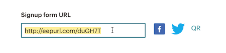 Feld-RegistrierungsformularURL-Dialogbox