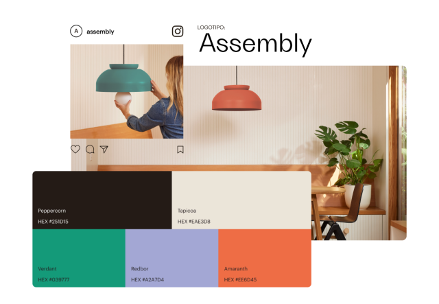 O Assistente Criativo do Mailchimp gera uma paleta de cores personalizada a partir de imagens usadas em campanhas da web e redes sociais.