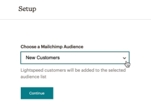 Lightspeed Audience Selection