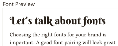 NO ALT-talk-about-fonts