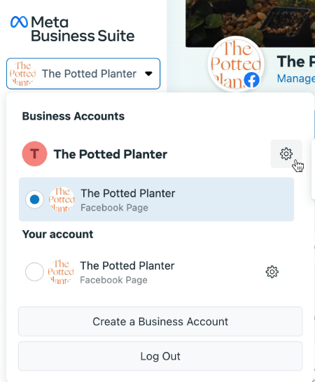 meta-business-account-settings