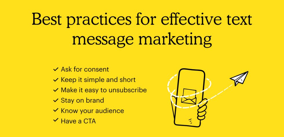 Best practices for effective text message marketing
