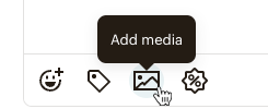 sms add media icon